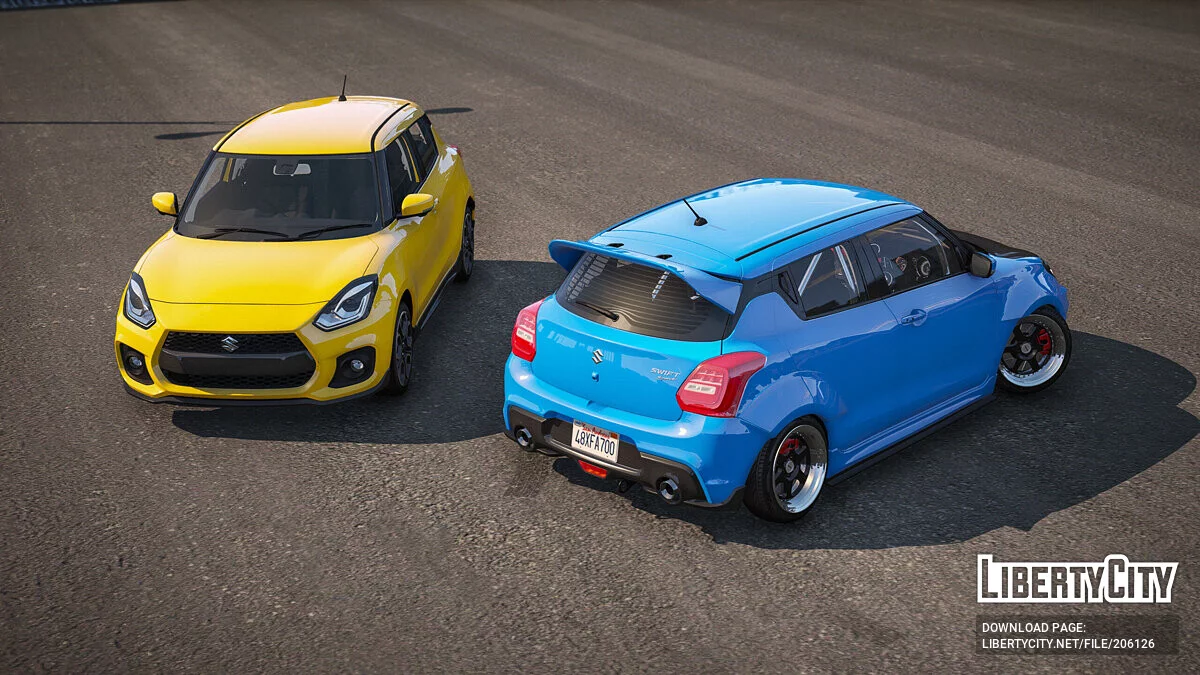 Suzuki Swift Sport 2017 / GTA 5