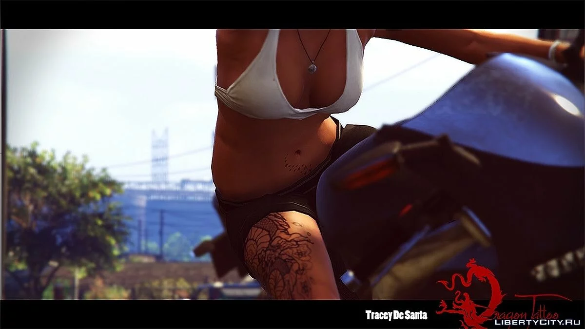 Tracey De Santa - Tatuaje de Dragón / GTA 5