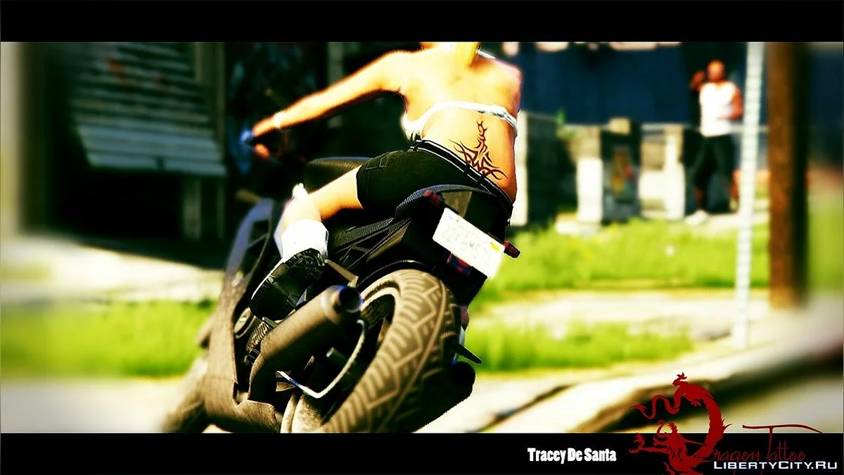 Tracey De Santa - Tatuaje de Dragón / GTA 5