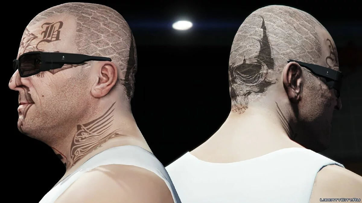 Michael's Tattoos and Haircuts / GTA 5