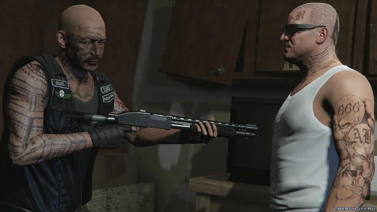 Michael's Tattoos and Haircuts / GTA 5