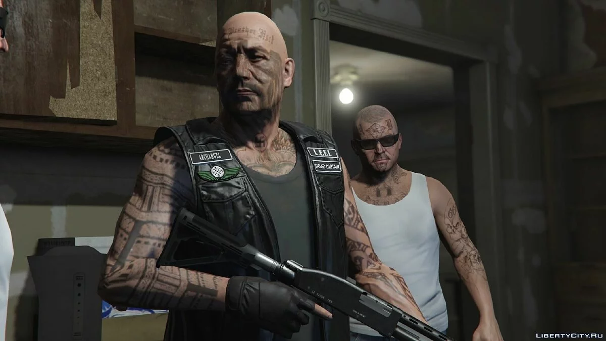 Michael's Tattoos and Haircuts / GTA 5