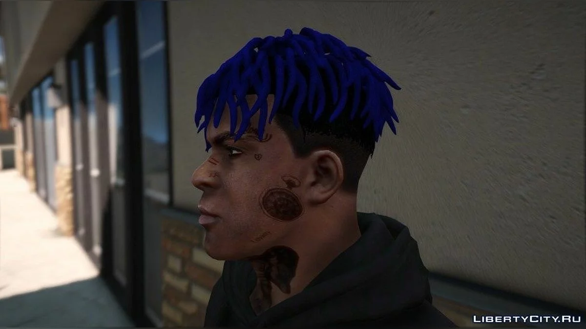 Franklin Face Tattoo XXXTentacion 1.1 / GTA 5