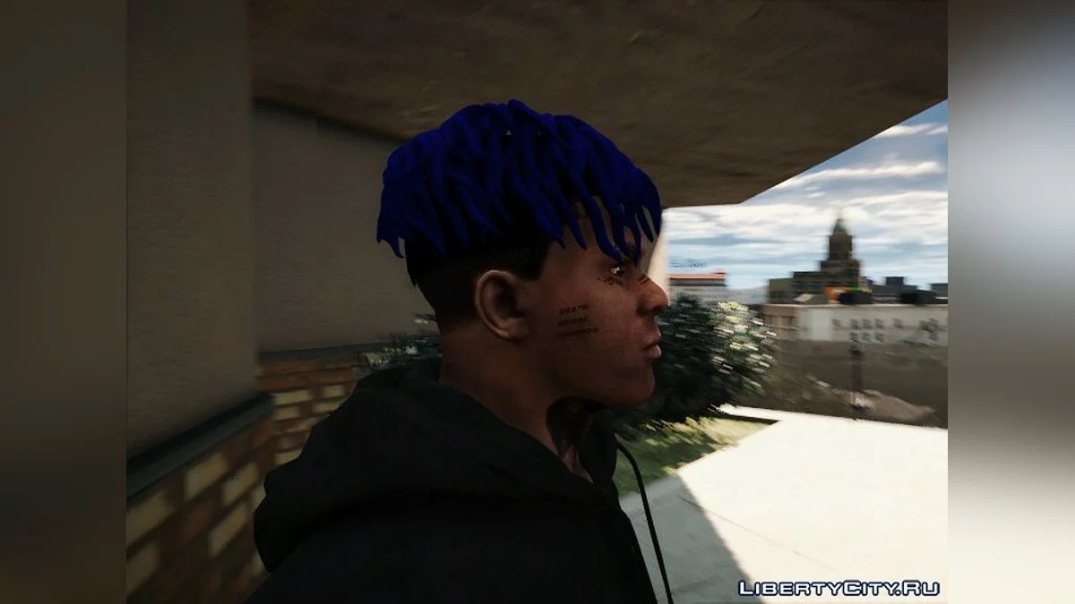 Franklin Face Tattoo XXXTentacion 1.1 / GTA 5