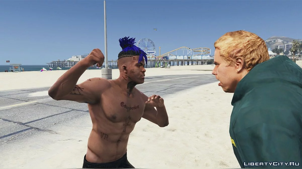 XXXTENTACION Tattoos for Franklin / GTA 5