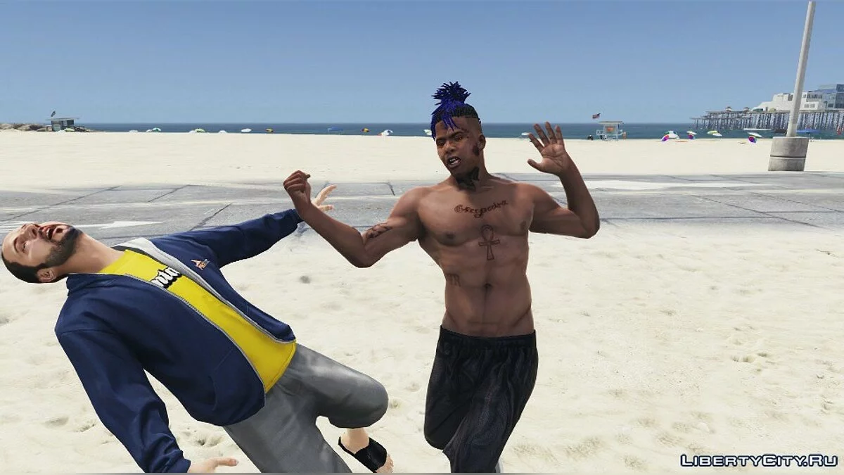 XXXTENTACION Tattoos for Franklin / GTA 5