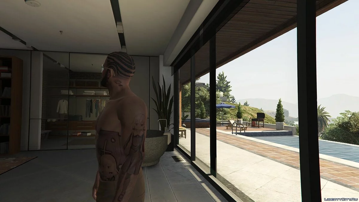 Franklin Anime Tattoo-Paket (Tonari no Kyuuketsuki-san) 1.0 / GTA 5