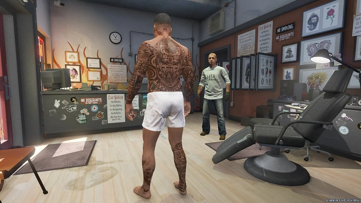 Franklin的纹身2018 1.0.0 / GTA 5