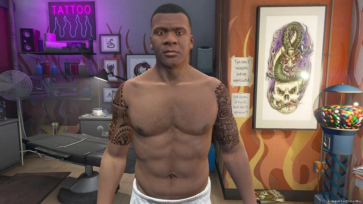 Franklin的纹身2018 1.0.0 / GTA 5