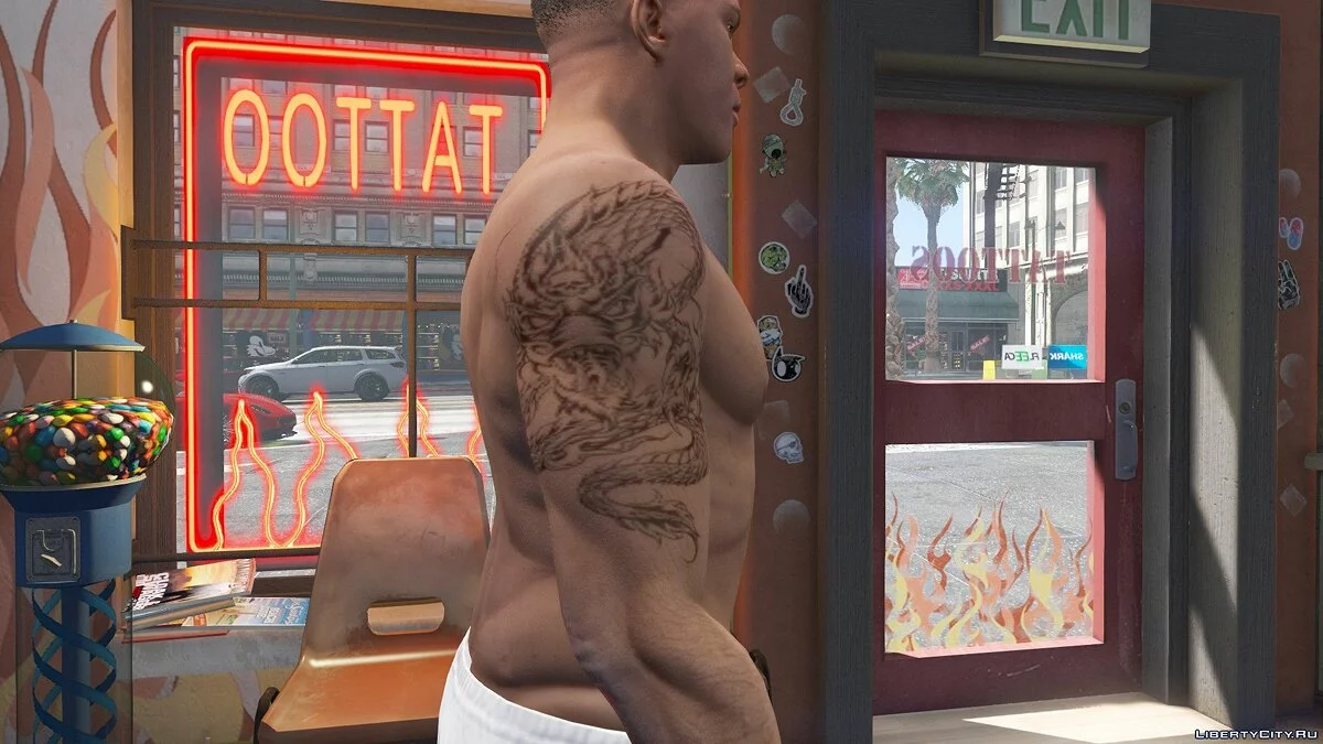 Franklin的纹身2018 1.0.0 / GTA 5
