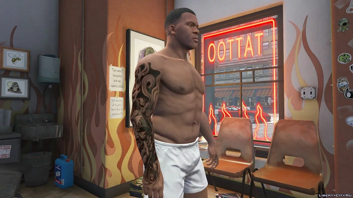Franklin的纹身2018 1.0.0 / GTA 5