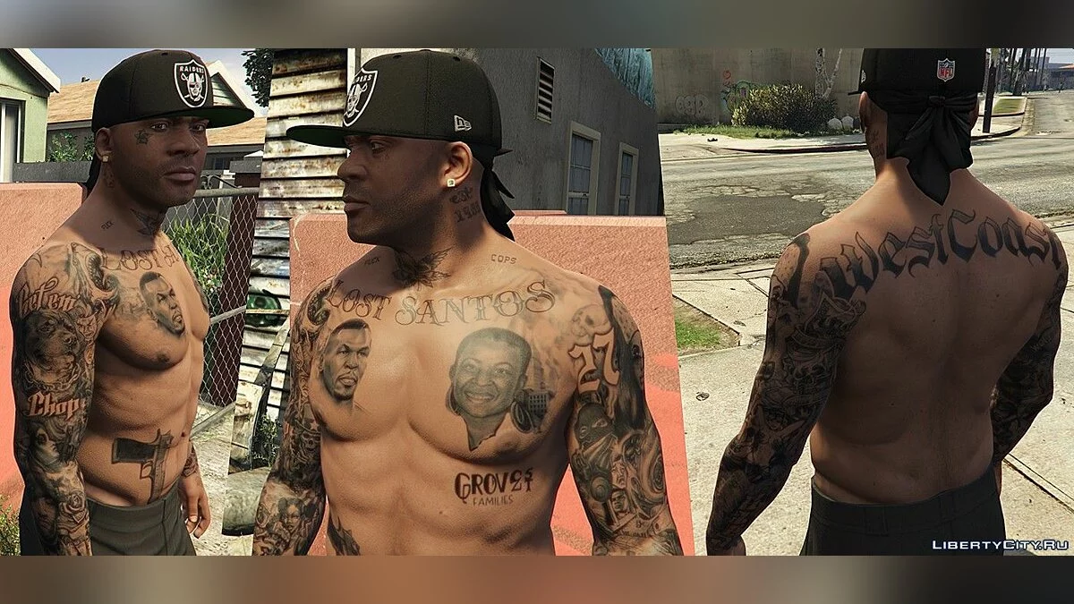 New Tattoos for Franklin / GTA 5