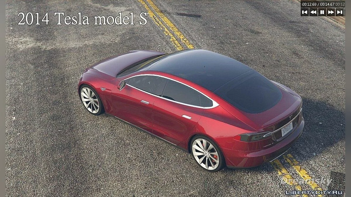 Tesla Model S 2014 / GTA 5