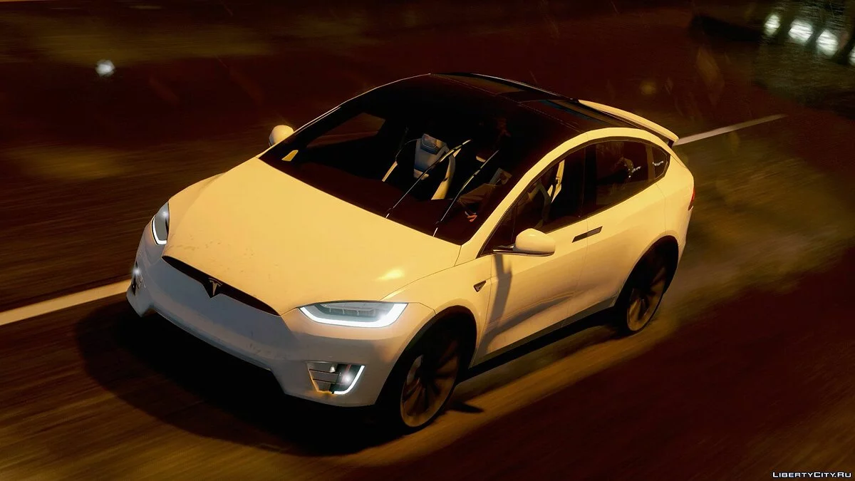 تيسلا موديل X P90D 2016 [إضافة][مساحات|جناح] HQ 2.0 / جي تي أي 5