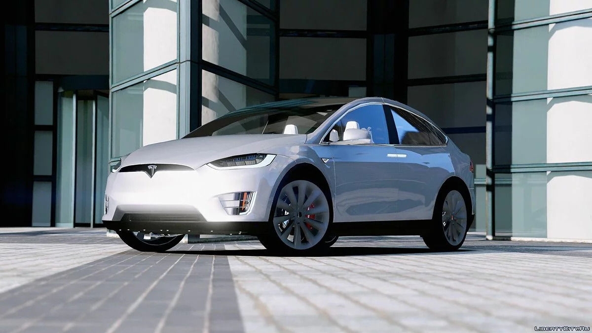 تيسلا موديل X P90D 2016 [إضافة][مساحات|جناح] HQ 2.0 / جي تي أي 5