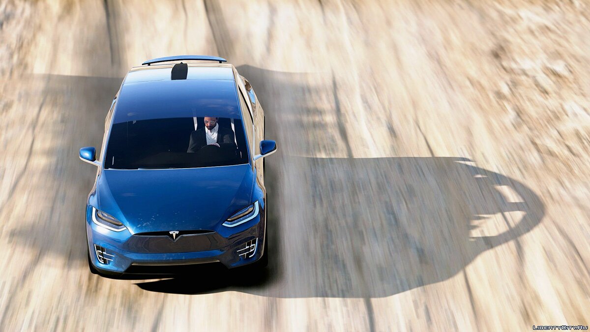 Gta 5 tesla model x addon фото 19