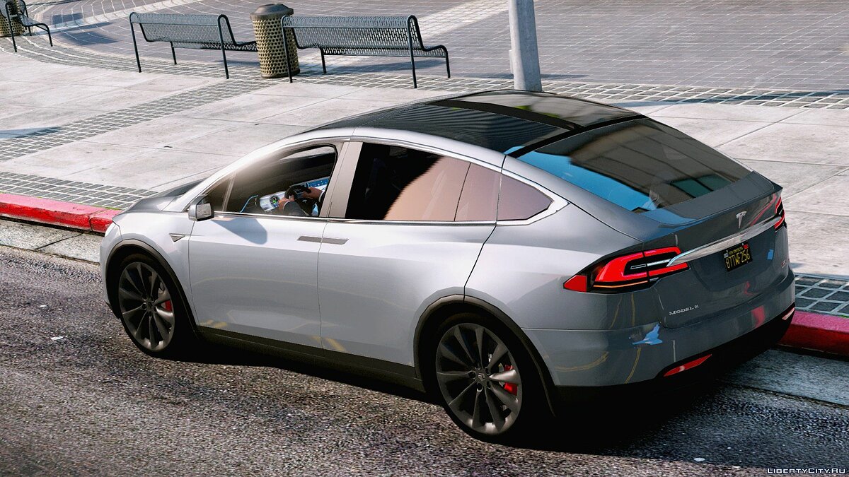 скачать tesla model x для gta 5 (120) фото