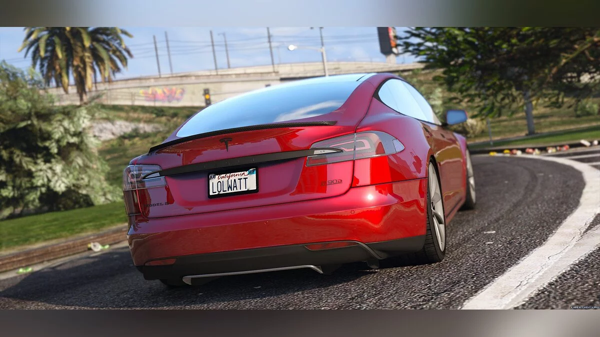 2016 Tesla Model S P90D 1.0 / GTA 5