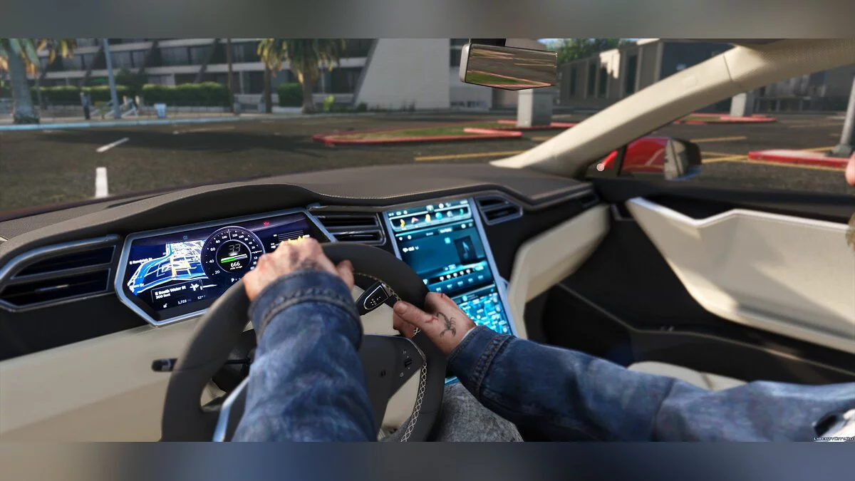2016 Tesla Model S P90D 1.0 / GTA 5