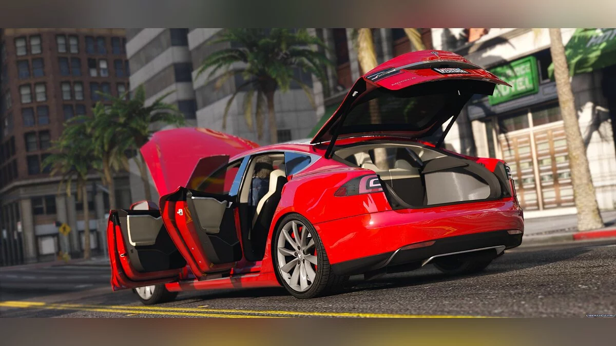 2016 Tesla Model S P90D 1.0 / GTA 5