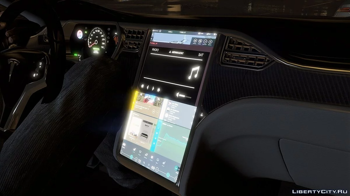 Tesla Model S Retexture [Add-on] 1.0 / GTA 5