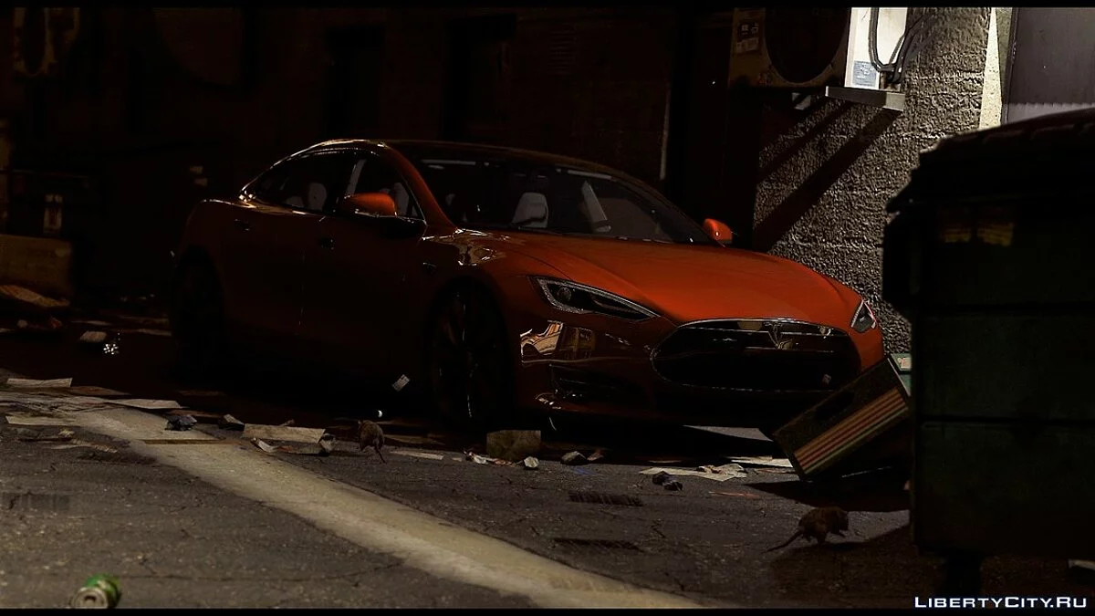 Tesla Model S Retexture [Add-on] 1.0 / GTA 5