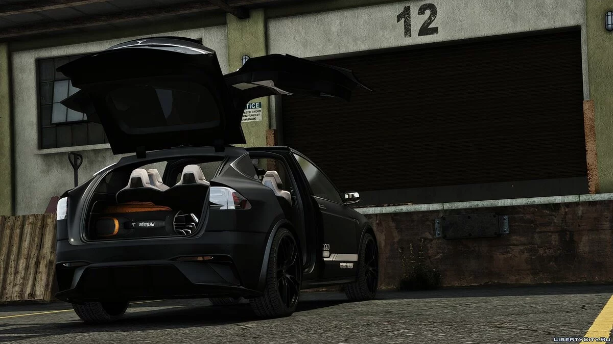 تسلا موديل X أداء غير موصول [HQ][Addon] 1.1 / جي تي أي 5