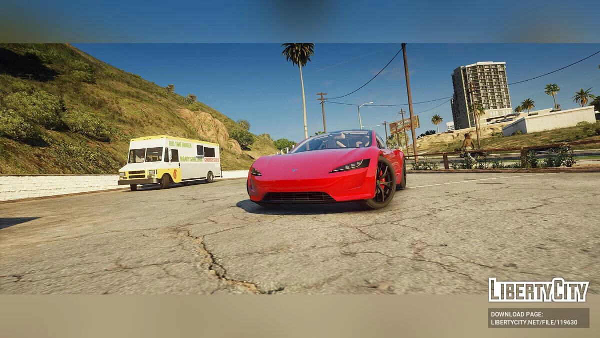 Tesla Roadster 2020 [Add-On | Unlocked | Extra | DirtMap | Auto Spoiler] 2.1 / GTA 5