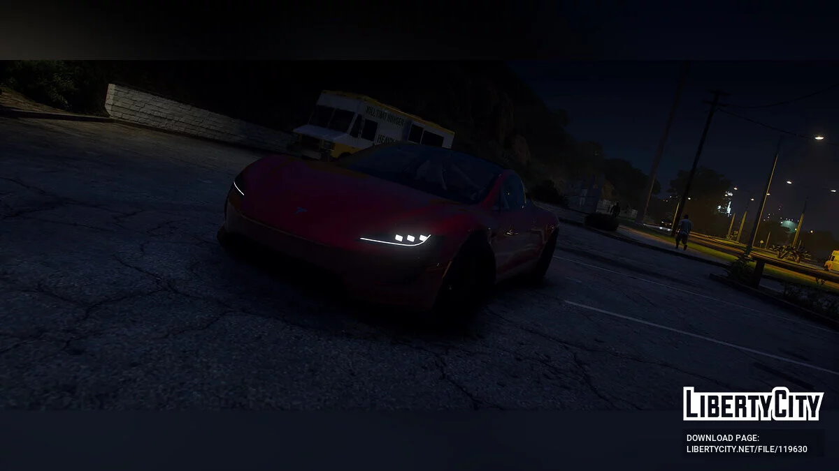 Tesla Roadster 2020 [Add-On | Unlocked | Extra | DirtMap | Auto Spoiler] 2.1 / GTA 5