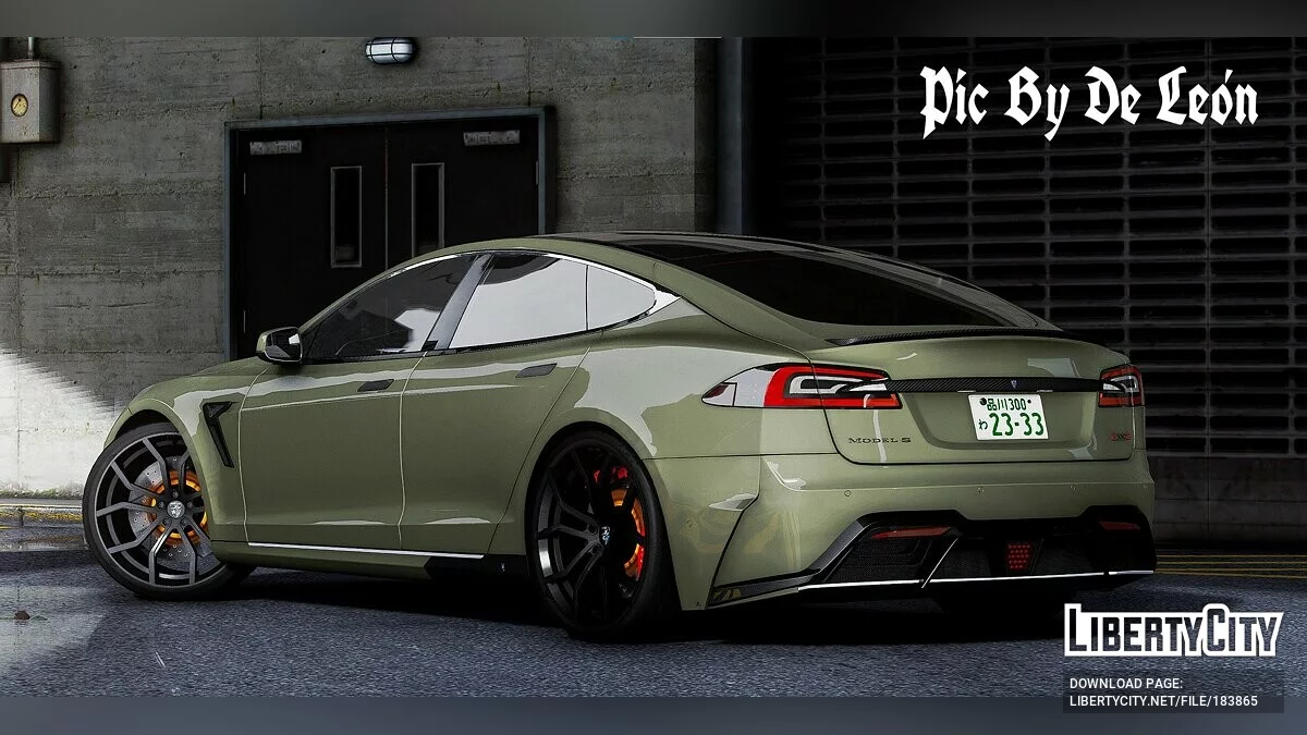 2015 Tesla Model S Elizabeta Larte Design / GTA 5