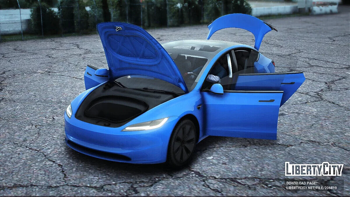 2024 Tesla Model 3 v1.2 / GTA 5