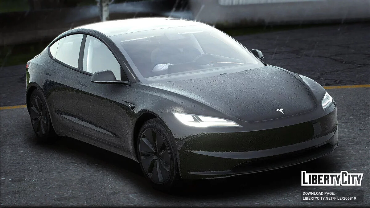 2024 Tesla Model 3 v1.2 / GTA 5