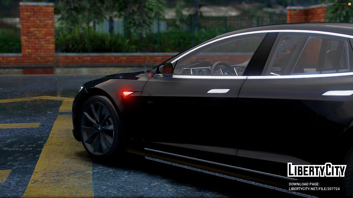 Tesla Model S Unmarked / GTA 5