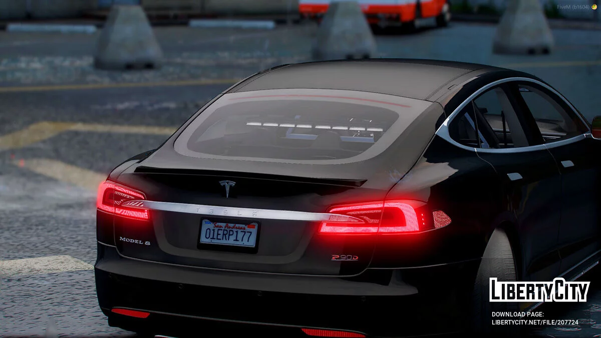 Tesla Model S Unmarked / GTA 5