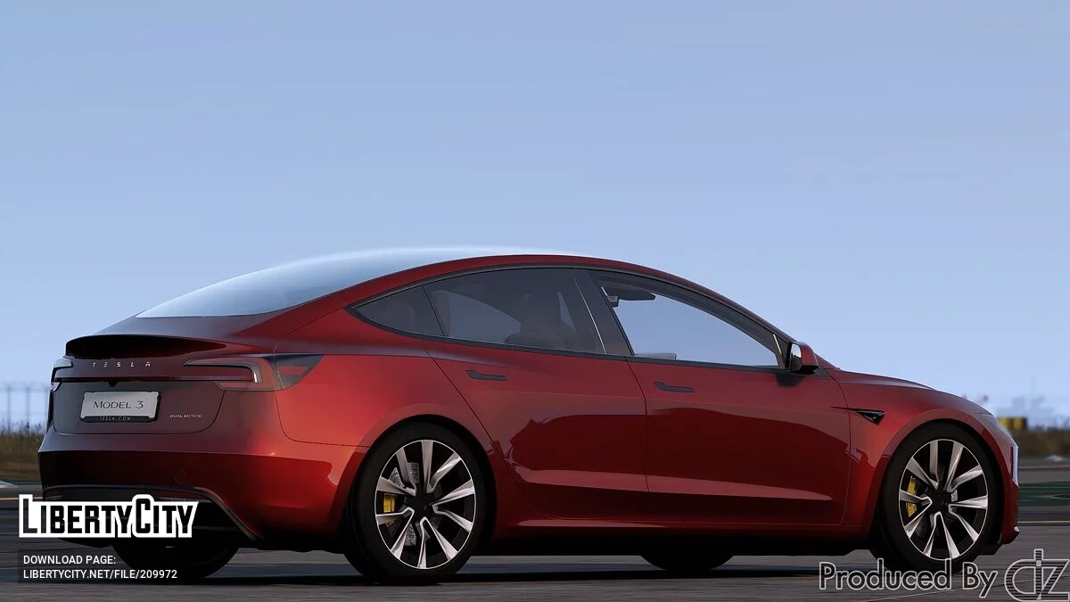 Tesla Model 3 2024 / GTA 5