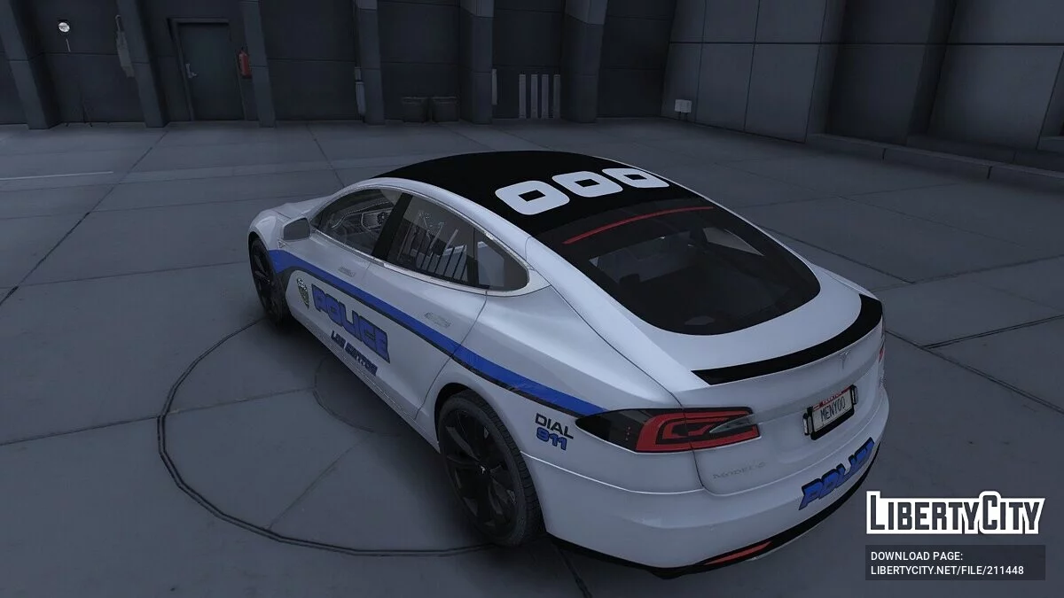 سيارة شرطة Tesla Model S / جي تي أي 5