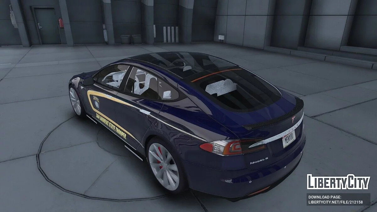 Tesla Model S Police / GTA 5