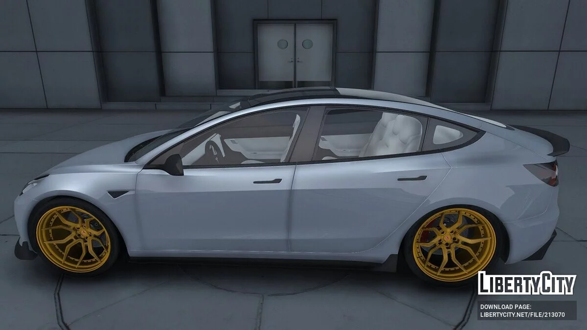 Tesla Model 3 Custom / GTA 5