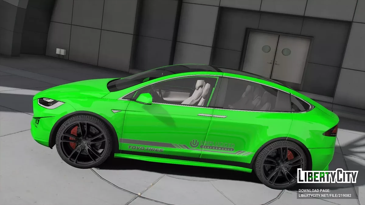 Tesla Model X Rendimiento Desconectado / GTA 5