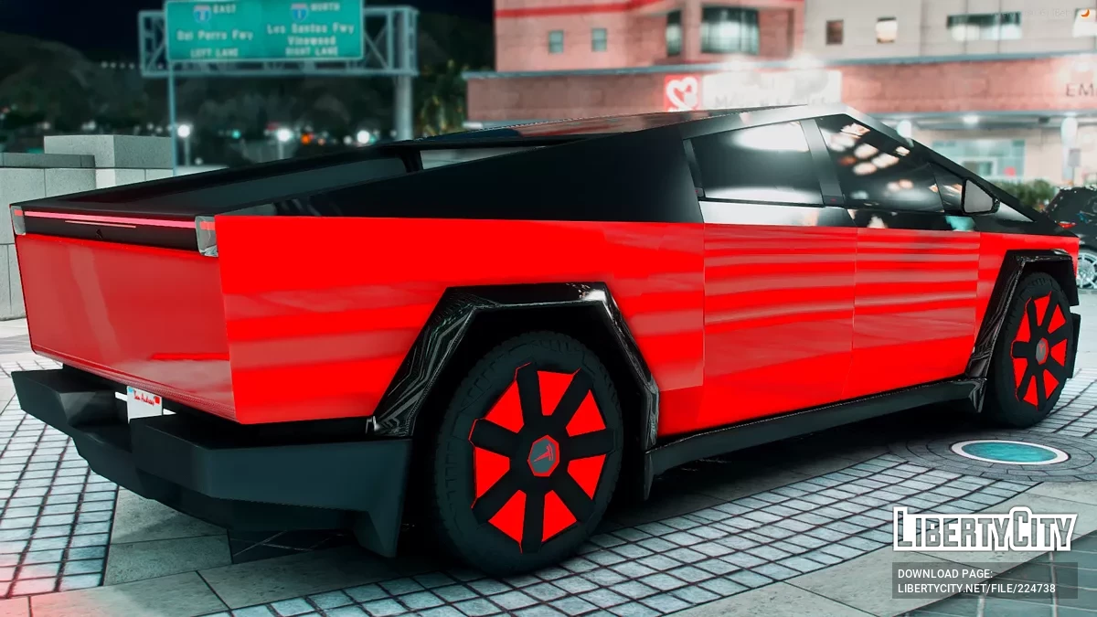 2024 Tesla Cyber Truck Двотональна версія / GTA 5