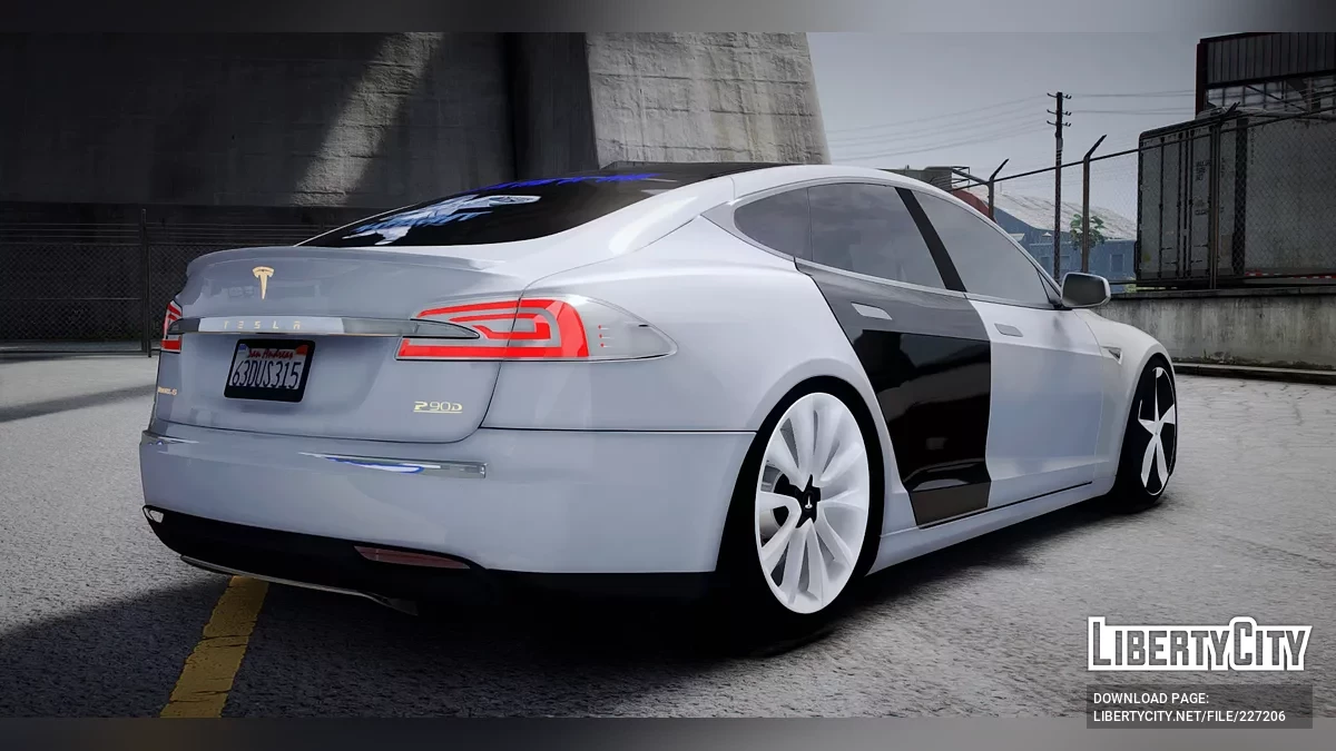 特斯拉Model S幻灯片 / GTA 5