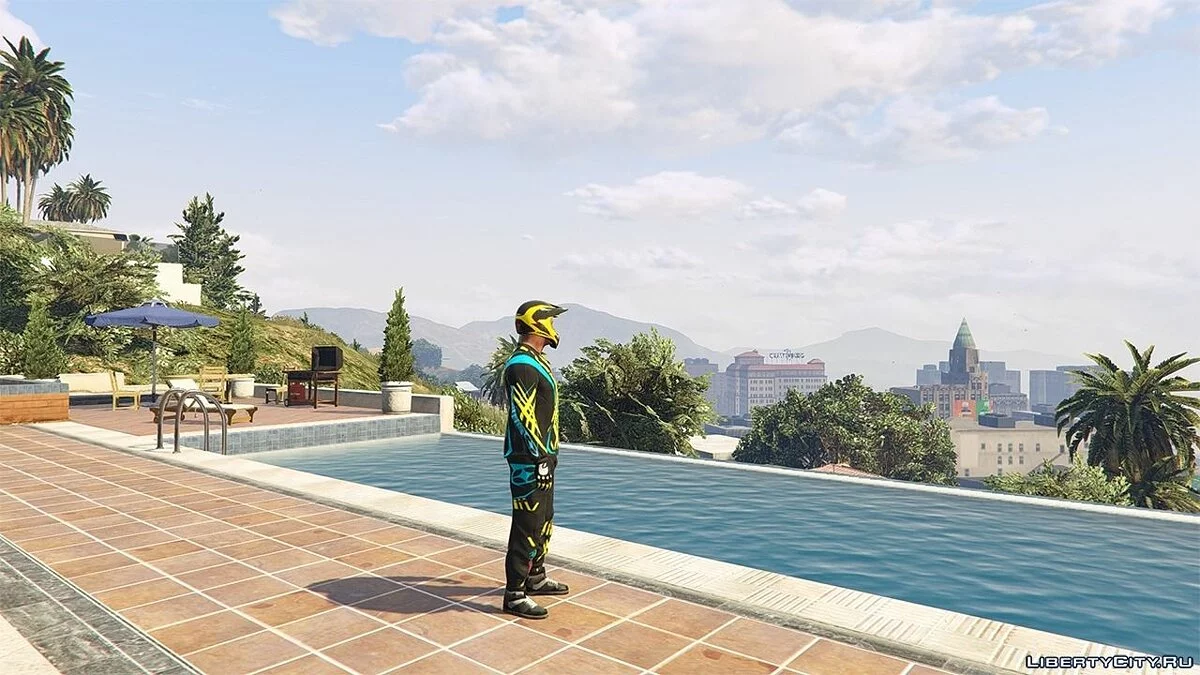 Équipement NoFear de Franklin + Casque One Industries / GTA 5