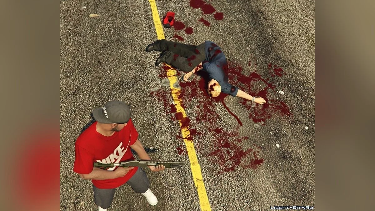 Realistic Blood Mod / GTA 5