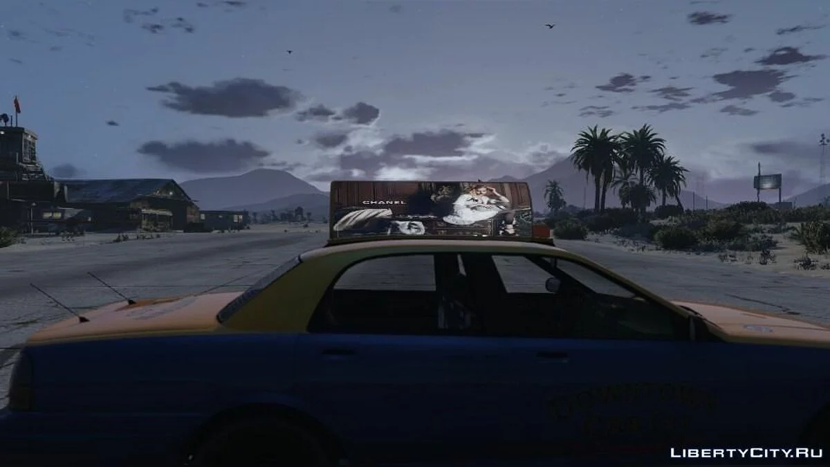 Реальна реклама на таксі / GTA 5