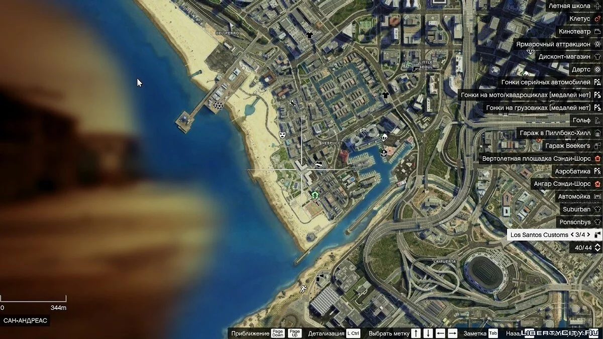 Satellite Map HD (with zoom) / GTA 5