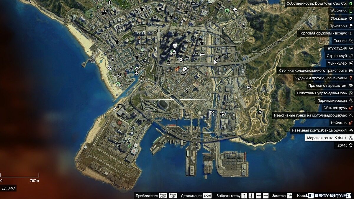 Download Satellite map HD v2.0 for GTA 5