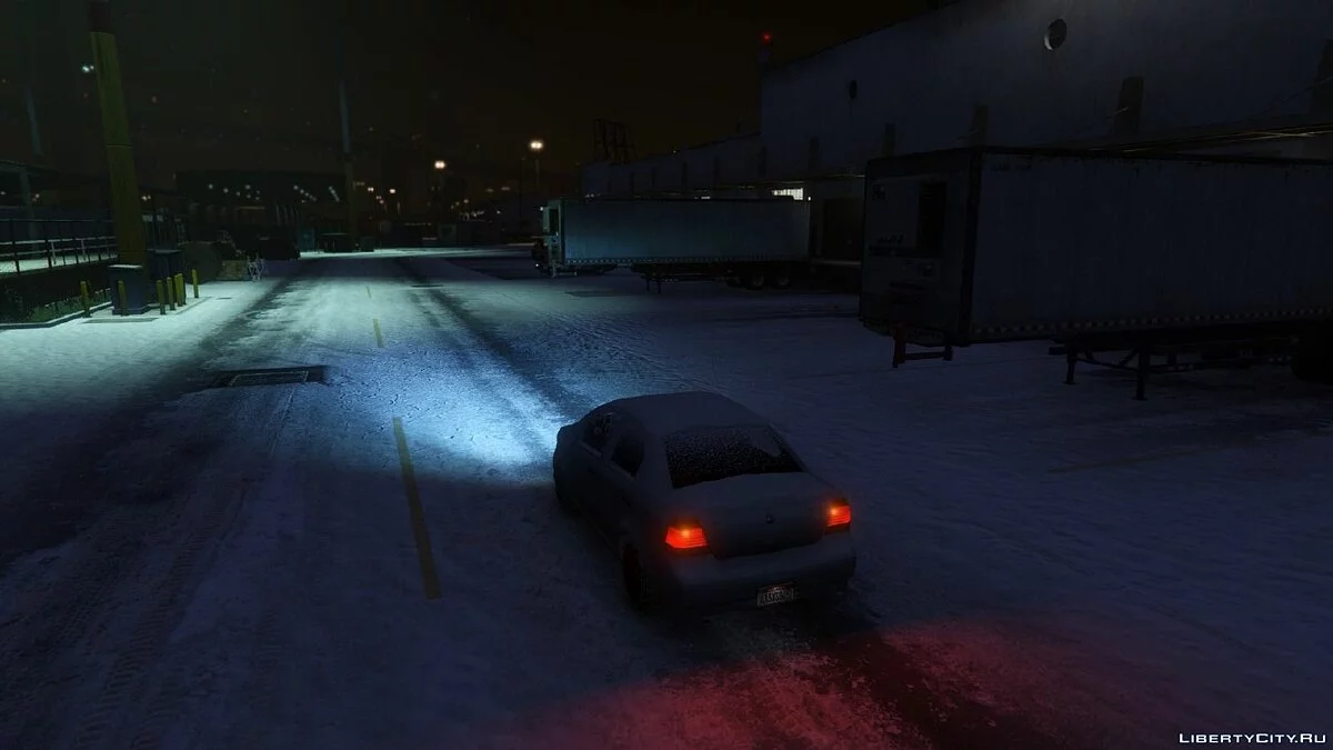 Snow in Los Santos 0.4b / GTA 5