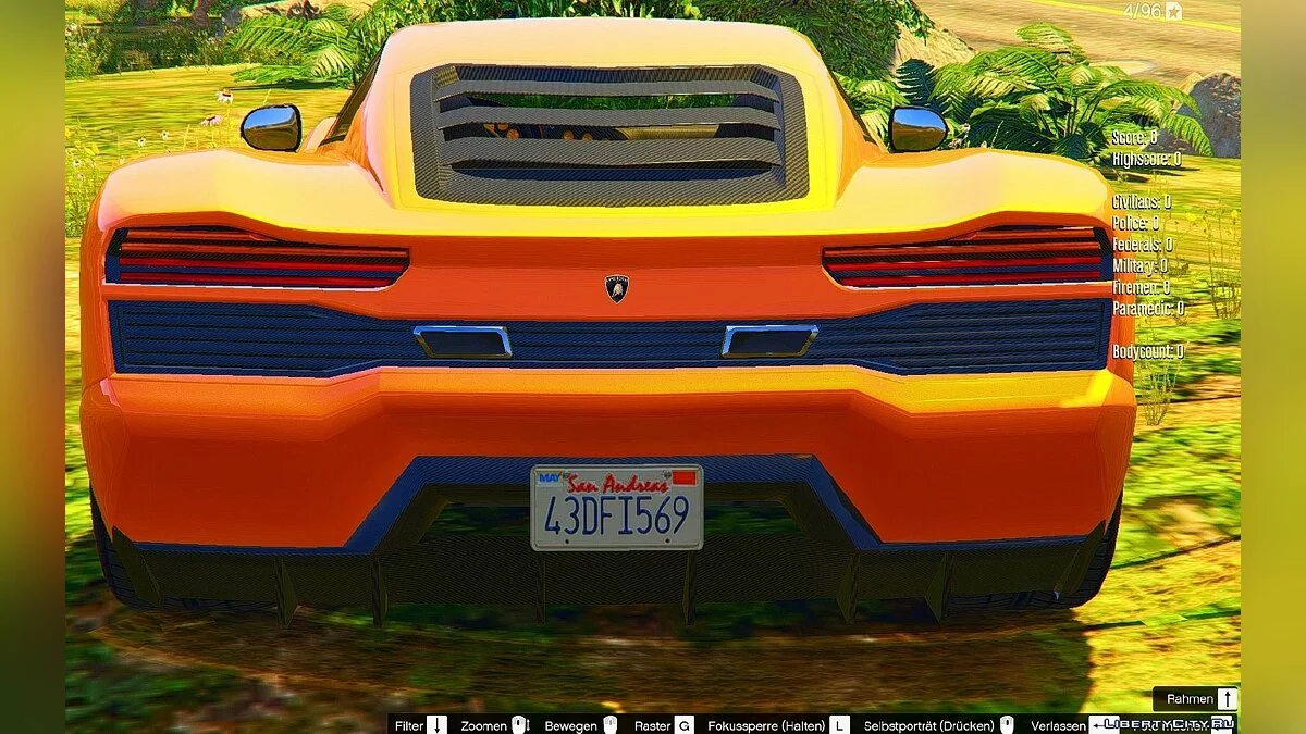 Vacca zu Lambo 1.1 / GTA 5