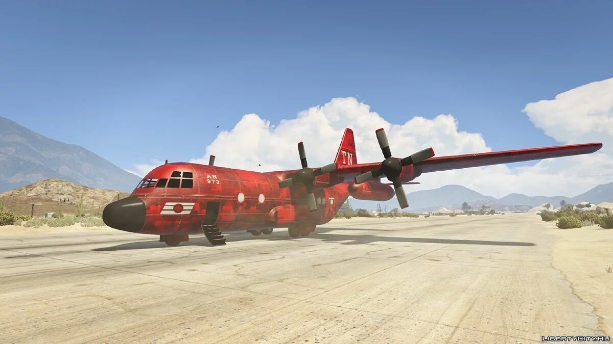 Texture for Military Plane Titan / GTA 5