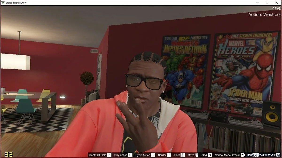 Franklin's Home HD Retexture / GTA 5